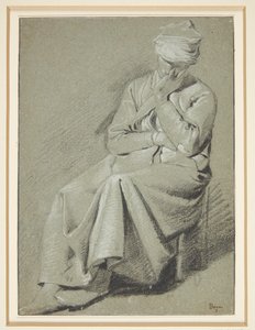 Sitzende Frau von Cornelis Pietersz Bega