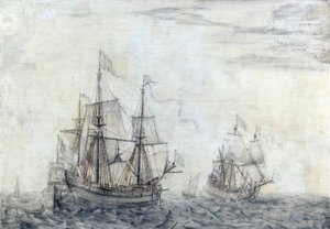 Das niederländische Handelsschiff 