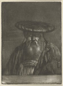 Orientalischer Mann von Cornelis Ploos van Amstel (signed by artist)