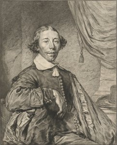 Porträt eines Mannes von Cornelis Ploos van Amstel (signed by artist)