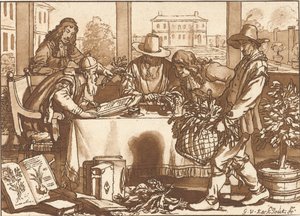 Botaniker von Cornelis Ploos van Amstel