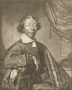 Porträt eines Mannes von Cornelis Ploos van Amstel