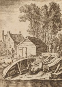 Werft, 1761, veröffentlicht 1765 von Cornelis Ploos van Amstel