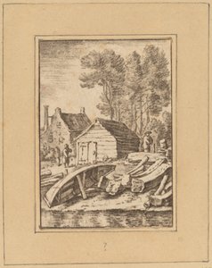 Werft, 1761, veröffentlicht 1765 von Cornelis Ploos van Amstel