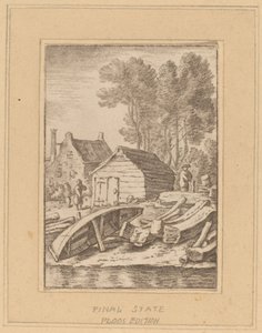 Werft von Cornelis Ploos van Amstel after Herman Saftleven