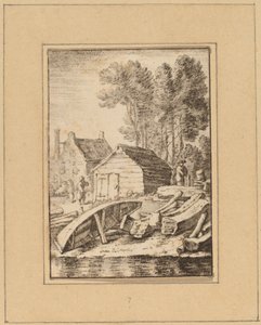 Werft von Cornelis Ploos van Amstel after Herman Saftleven