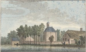 Das Dorf Hoogmade von Cornelis Pronk (possibly)