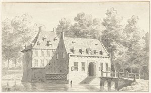 Das Haus in Druten in Gelderland von Cornelis Pronk