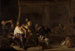 Die Schulteroperation von Cornelis Saftleven
