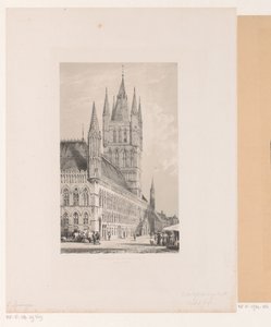Lakenhalle von Ypern von Cornelis Springer