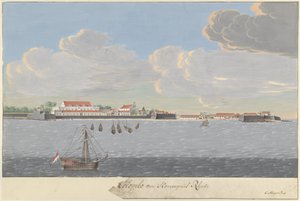 Ansicht von Colombo von der Reede aus