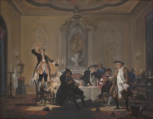 Rumor erat in casa von Cornelis Troost