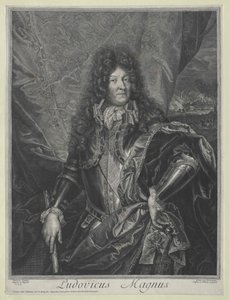 König Ludwig XIV. von Frankreich von Cornelis Vermeulen