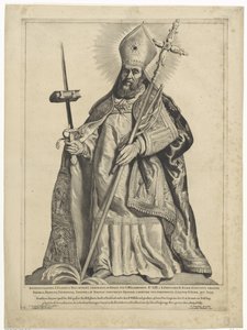 H. Bonifatius (Nederlandse heiligen) von Cornelis Visscher (II)