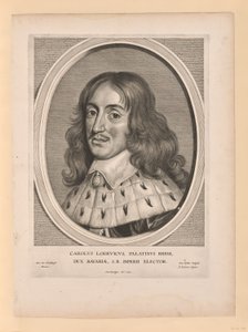 Charles Louis, Pfalzgraf, aus Effigies Variae... von Cornelis Visscher