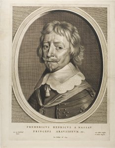 Frederic Henry, Prinz von Oranien, aus Neun Porträts von Cornelis Visscher