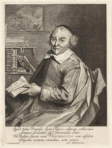 Joost van den Vondel, veröffentlicht 1657 von Cornelis Visscher