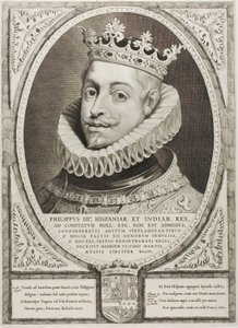 Philipp III., König von Spanien, aus Principes Hollandiae, Zelandiae, et Frisiae