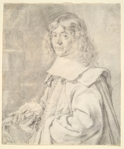 Porträt eines jungen Mannes von Cornelis Visscher
