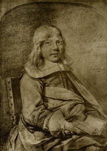 Porträt eines elfjährigen Jungen von Cornelis Visscher