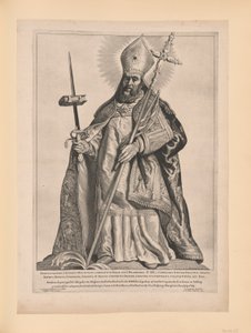 Heiliger Bonifatius, aus Heilige der Nord- und Südniederlande von Cornelis Visscher