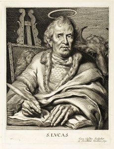 Sankt Lukas von Cornelis Visscher