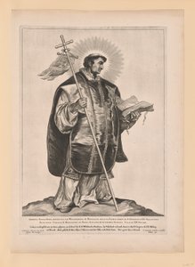 Heiliger Marcellinus, aus Heilige der Nord- und Südniederlande von Cornelis Visscher