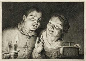 Die Mausefalle von Cornelis Visscher