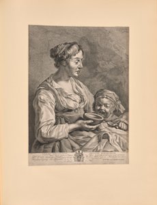 Die Zweite Bohemienne (Tweede Heidinne - Seconde Bohemienne) von Cornelis Visscher