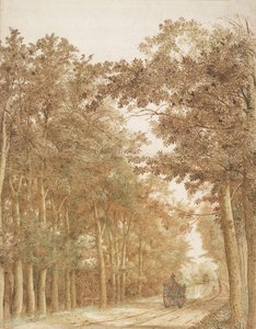 Pfad durch einen Wald, ca. 1638-42 von Hendrick Cornelisz. Vroom