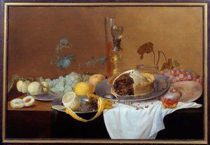 Stillleben mit Pastete von Cornelis de Heem