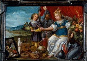 Vier Teile der Welt: Europa von Cornelis de I Baellieur
