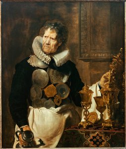 Porträt von Abraham Grapheus 1550-1624, 1620 von Cornelis de Vos