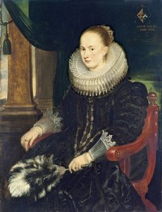 Porträt von Antonia Canis von Cornelis de Vos