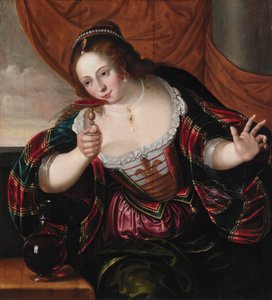 Porträt einer Dame, frühes 17. Jahrhundert von Cornelis de Vos
