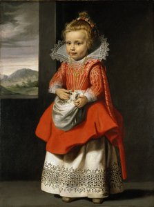 Porträt der Tochter des Künstlers, Magdalena de Vos, ca. 1623-24 von Cornelis de Vos