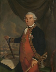 Porträt von Johan Arnold Zoutman von Cornelis van Cuylenburgh (II)