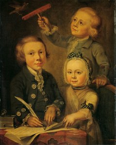 Porträt der Kinder von Barend Goudriaan von Cornelis van Cuylenburgh (II)