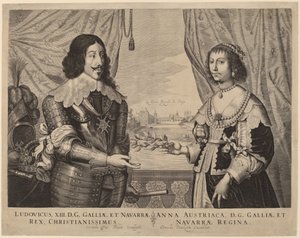 König Ludwig XIII. von Frankreich und Anna von Österreich