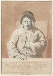 Porträt von Hendrik Tilly von Cornelis van Noorde