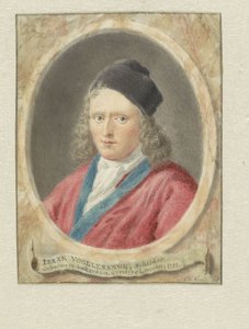 Porträt von Izaak Vogelensanck von Cornelis van Noorde
