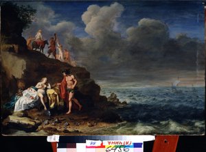 Dionysos und Ariadne auf der Insel Naxos von Cornelis van Poelenburgh