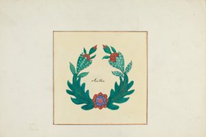 Autographen-Quilt von Cornelius Christoffels and Margaret Linsley