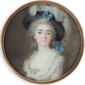 Porträt der Balletttänzerin Giovanna Bassi 1762-1834, ca. 1780