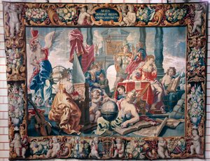 Sieben Freie Künste (Tapisserie) von Cornelius I Schut