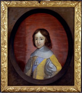 Porträt von Wilhelm III. von Oranien-Nassau als Kind von Cornelius Janssen van Ceulen