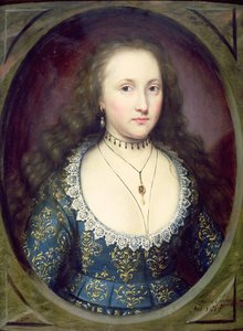 Porträt einer Dame namens Mary, Gräfin von Pembroke, 1619