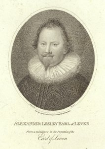 Porträt von Alexander Leslie, Earl of Leven von Cornelius Janssen van Ceulen