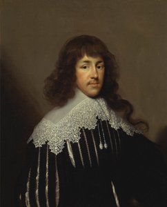 Porträt eines Mannes, wahrscheinlich Sir Francis Godolphin von Cornelius Johnson