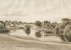 Betley Hall von Cornelius Varley